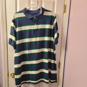 Harbor Bay Striped Polo Shirt